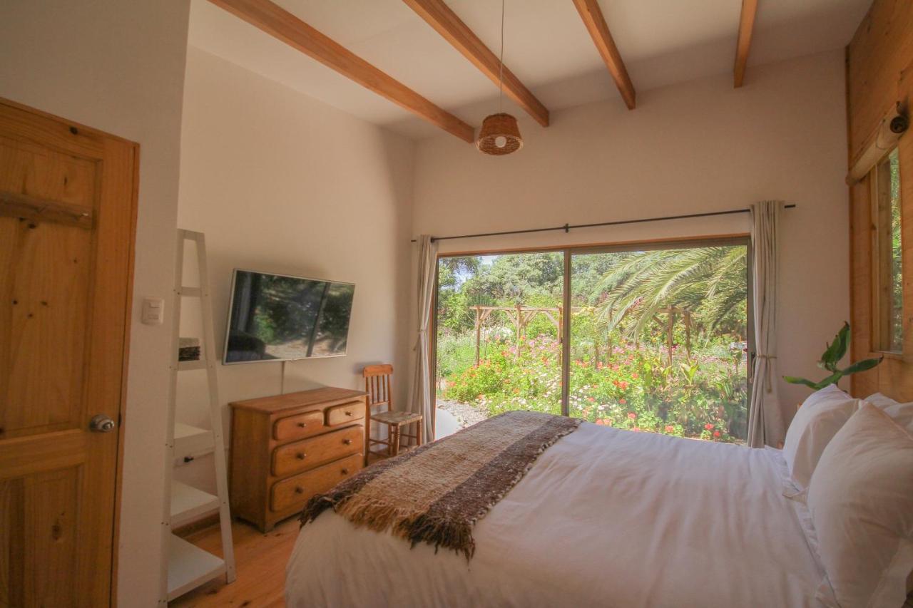 Cabanas En La Naturaleza A Pasos De La Playa La Serena Exterior foto