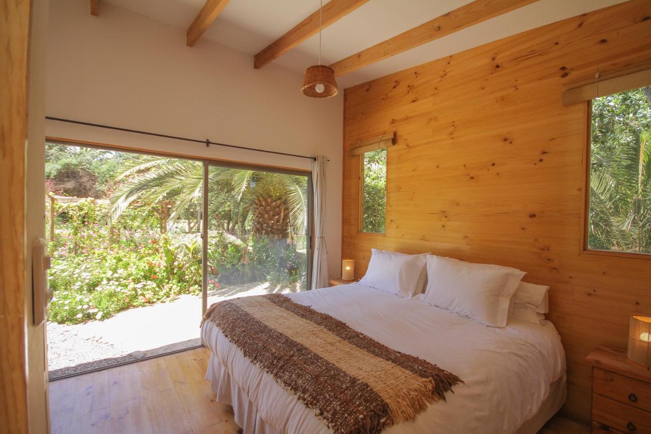 Cabanas En La Naturaleza A Pasos De La Playa La Serena Exterior foto